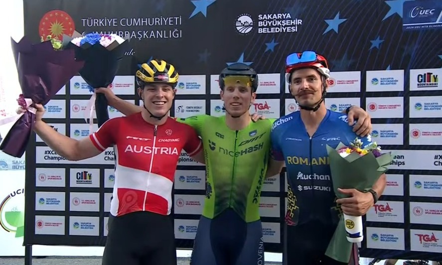 Ede Molnar a câştigat medalia de bronz pentru România la Campionatul European de MTB Eliminator