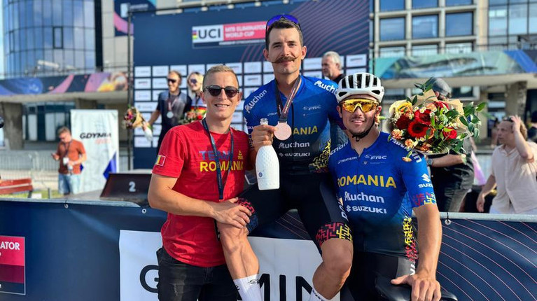 Medalie de bronz pentru Ede Molnar în a doua etapă de Cupă Mondială de MTB XCE