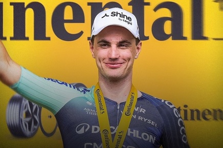 Ciclistul olandez Olav Kooij a obţinut victorie la prima sa participare în Turul Franţei