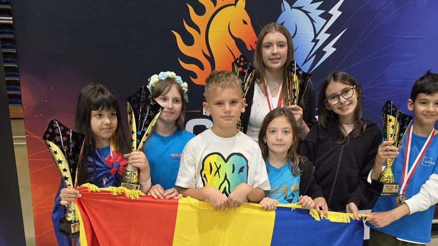 Cinci medalii pentru România la Campionatul European de Şah Rapid şi Blitz pentru Tineret