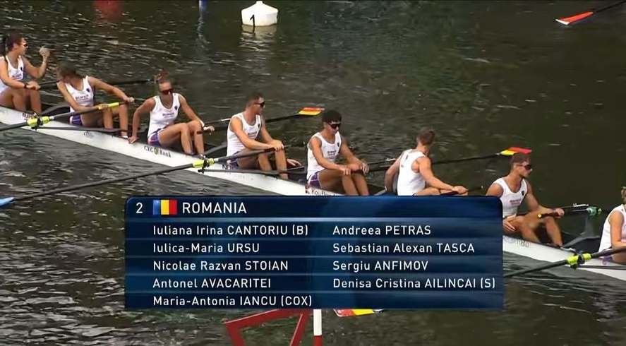 Două medalii de argint pentru Campionatul Mondial U23 de canotaj