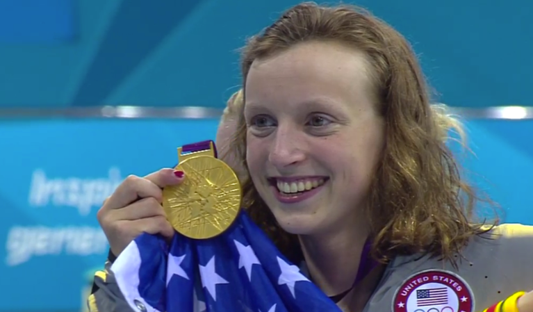 Înotătoarea Katie Ledecky a fost învinsă la proba de 800 m liber, după 14 ani de invincibilitate