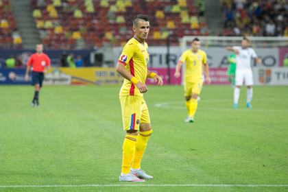 Cel mai frumos cadou. Victorie cu Austria şi gol pentru Dragoş Grigore, în ziua în care a împlinit 34 de ani. ”Dăm totul pentru tricoul pe care-l purtăm”