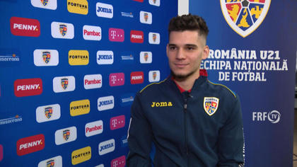 VIDEO | Ianis Hagi, motivat înaintea confruntării decisive cu Danemarca! "E rândul nostru să câştigăm"