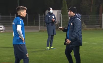 VIDEO | Ianis Hagi, atuul României împotriva Danemarcei? Mutu: "Trebuie să stea calm, va veni momentul în care să facă diferenţa"