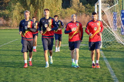 FOTO ǀ Naţionala U-20 a început un nou cantonament sub comanda lui Bogdan Lobonţ