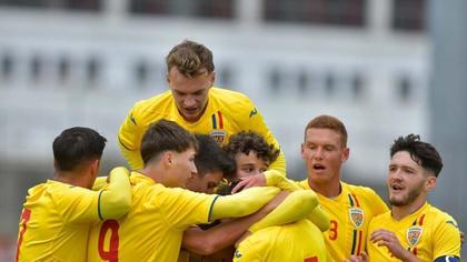România U19 s-a impus în faţa Ciprului! Cine a marcat pentru „tricolori” 