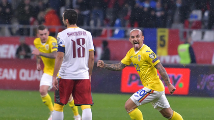 România - Armenia 1-0. Reuşita lui Mitriţă ne face să visăm la Campionatul Mondial! ”Tricolorii” urcă pe doi în grupă