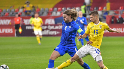 România – Islanda 0-0! ”Tricolorii” depind de islandezi pentru a merge la barajul CM 2022! Ianis Hagi a şutat în bară, în minutul 85
