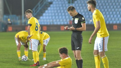 România U20, meci de coşmar în faţa Italiei! Ce au păţit elevii lui Bogdan Lobonţ 
