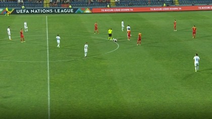 VIDEO | Iulian Cristea a ieşit accidentat din partida cu Muntenegru după doar 12 minute 