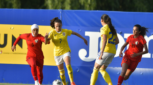VIDEO | Naţionala de fotbal feminin a învins Iordania, într-un meci amical jucat la Buftea