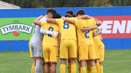 Tricolorii U17 au remizat cu Franţa, 1-1, în al doilea meci al turneului de calificare la EURO