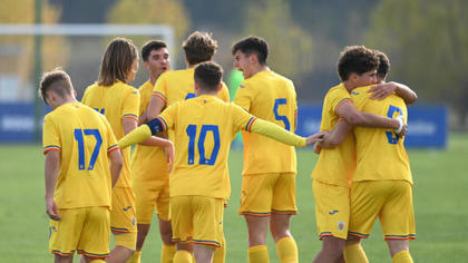 Selecţionata U17 a României a învins Estonia, scor 3-0, şi s-a calificat la Turul de Elită pentru Euro-2024