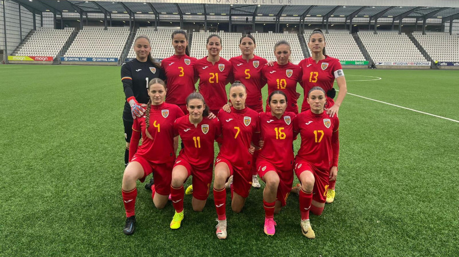 Eşec categoric pentru naţionala feminină U17 a României în faţa Insulelor Feroe