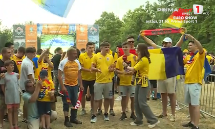 VIDEO | Insula EURO din Parcul Titan e din nou plină! Fanii visează la o calificare istorică