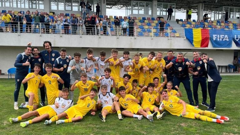 România U16, victorie contra Cehiei U16 în cel de-al doilea amical disputat la Buftea