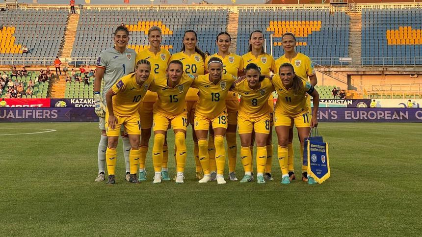 Naţionala feminină debutează împotriva Bosniei-Herţegovina în Liga Naţiunilor