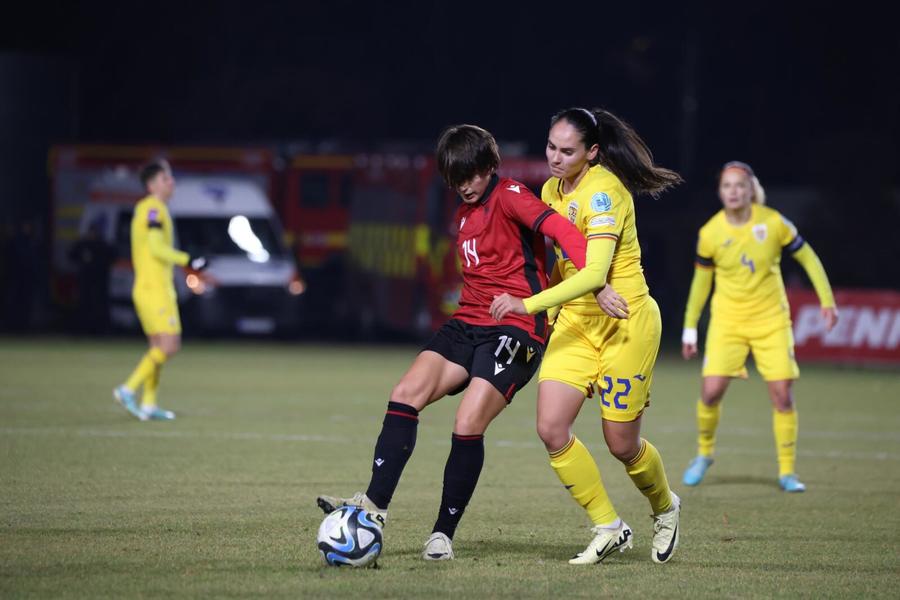 Eşec surprinzător pentru naţionala de fotbal feminin cu Albania, într-un amical jucat la Târgovişte