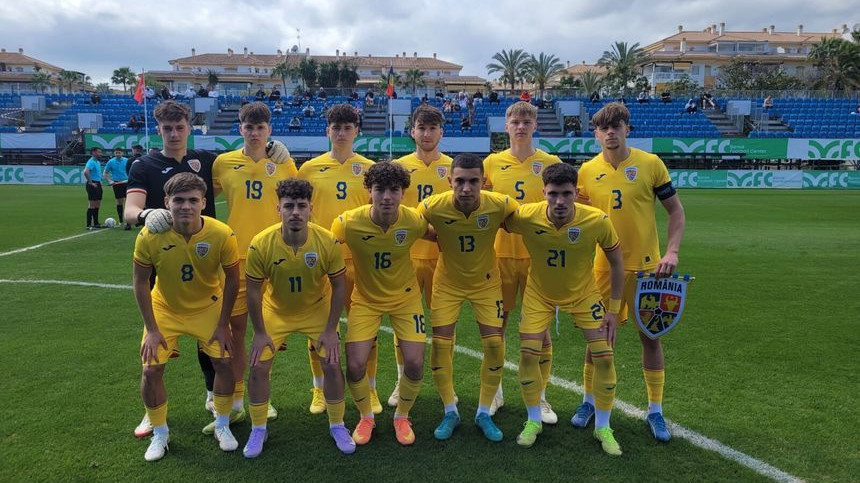Rezultat mare pentru naţionala U19! Victorie cu o selecţionată U20 a unei ţări importante