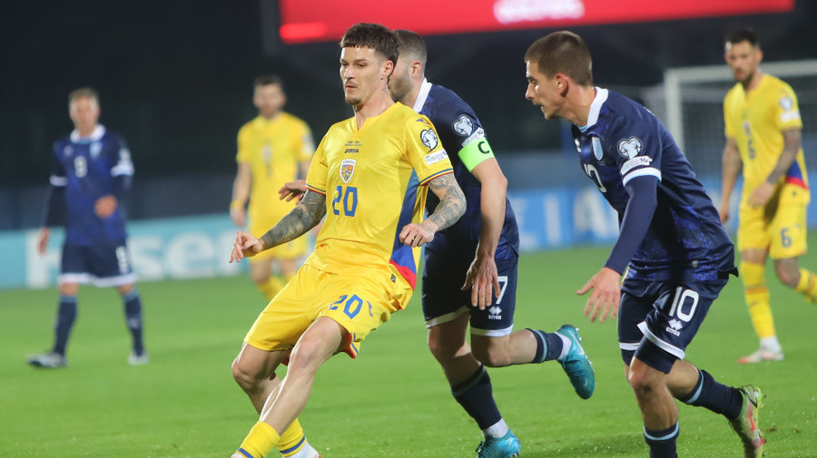 VIDEO | San Marino - România 1-5. Infuzie de moral pentru ”tricolori”