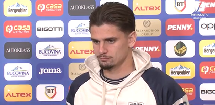 VIDEO | ”Normal că tratăm meciul cum trebuie indiferent de adversar”. Răzvan Marin, bucuros înainte de meciul cu San Marino