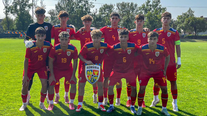 Naţionala U17, remiză cu Israel, în primul meci din calificările pentru EURO 2026