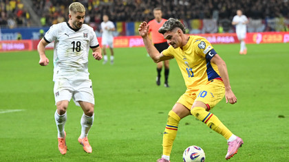 România - Austria 1-0. Răsplata pentru sacrifiuciu! Tabelă deblocată la ultima fază!
