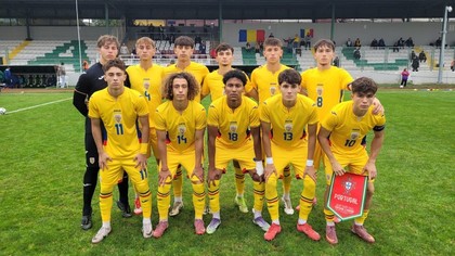 România U18, egal cu Portugalia în cel de-al doilea meci din cadrul Turneului celor 4 Naţiuni