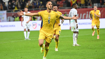 VIDEO | ”Este un gol aparte”. Reacţia superbă a lui Virgil Ghiţă după ce a marcat cu Austria la ultima fază