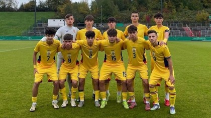România U16, învinsă de Germania, scor 8-2, într-un meci de verificare