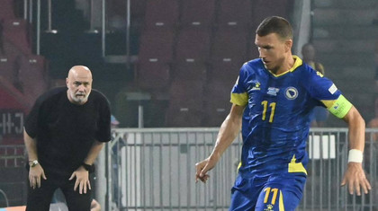 Starul Bosniei a prefaţat duelul decisiv cu România. ”Presiunea pozitivă este acolo”