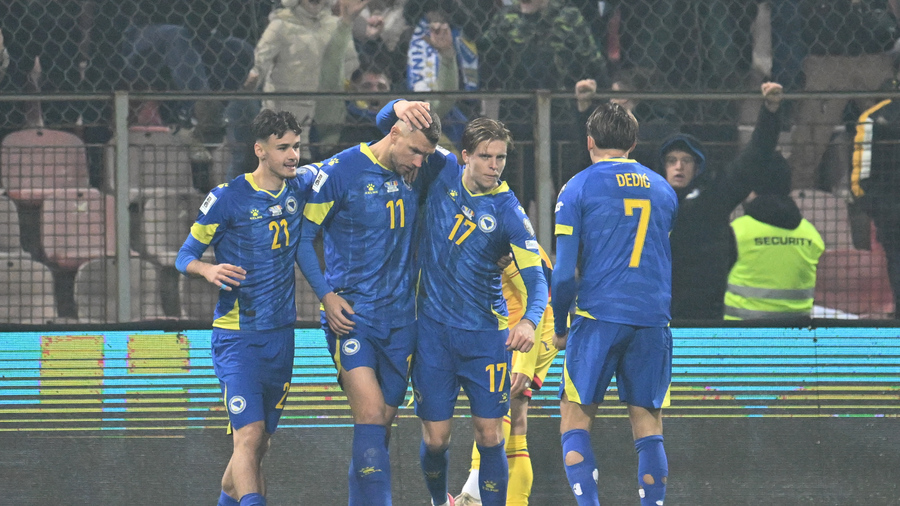 Edin Dzeko, dezvăluiri din vestiarul Bosniei la pauza meciului cu România: „Le-am spus doar atât”