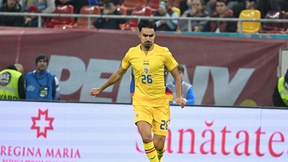 ”Îmi doresc din tot sufletul să fiu şi în primăvară aici”. Reacţia lui Ştefan Baiaram după primul gol la naţională