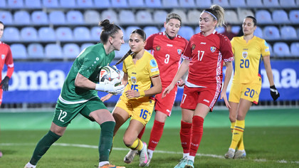 Naţionala de fotbal feminin a câştigat meciul amical cu Republica Moldova. Golurile au venit în prima repriză