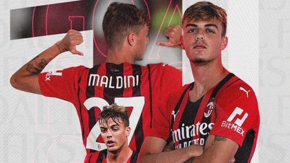 VIDEO | Dinastia Maldini merge mai departe! Fiul lui Paolo Maldini, gol pentru AC Milan la debutul în Serie A