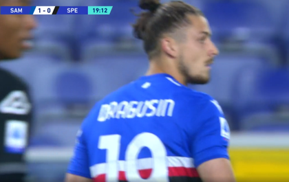 VIDEO ǀ Radu Drăguşin, debut în tricoul Sampdoriei. Fundaşul român, la al doilea meci din carieră în Serie A 