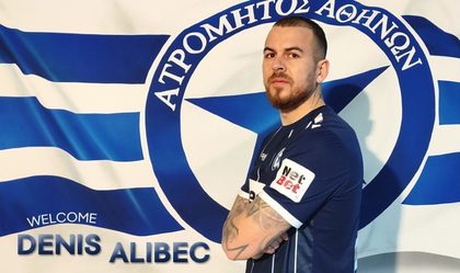 Denis Alibec, gol pentru Atromitos în Grecia chiar la debut! Atacantul a început partida ca rezervă