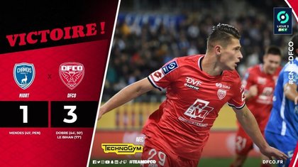 Dobre a înscris două goluri pentru Dijon în Ligue 2