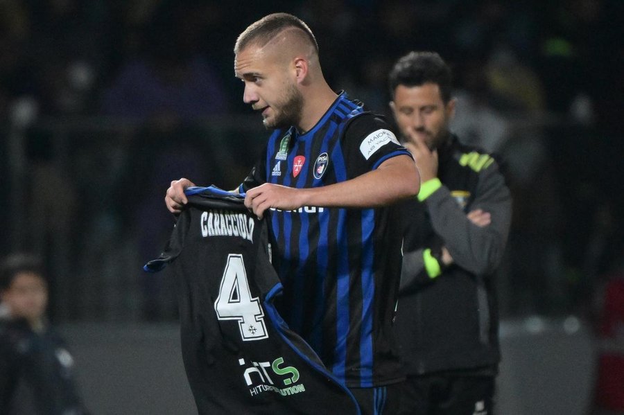 George Puşcaş, desemnat cel mai bun jucător de la Pisa în luna aprilie. Românul a marcat patru goluri 