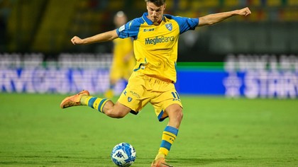 Daniel Boloca a înscris un gol pentru Frosinone în Serie B