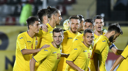 România U21 - Malta U21 4-1. Măţan, Man şi Ganea s-au distrat la Giurgiu, Băluţă a fost eliminat. Cum ne calificăm la EURO, după ce Danemarca a câştigat grupa