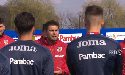 Pe modelul marilor antrenori. Discurs motivaţional rostit de Adrian Mutu. ”Când vorbesc de echipa naţională de tineret, nu îmi e frică de nimeni”