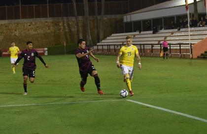 Naţionala U-21 a României a pierdut meciul amical contra Mexicului. Pe final, jucătorii celor două echipe s-au lovit şi s-au îmbrâncit