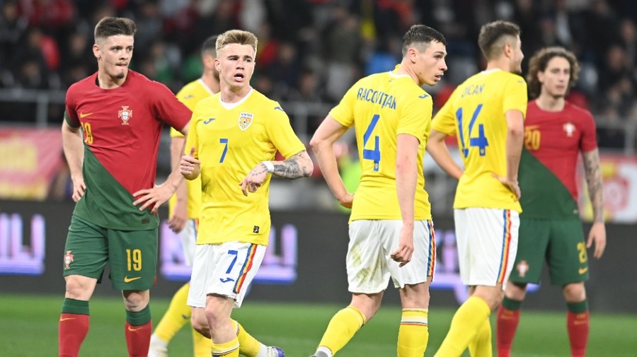 România U21 a pierdut amicalul cu Portugalia U21, scor 0-2