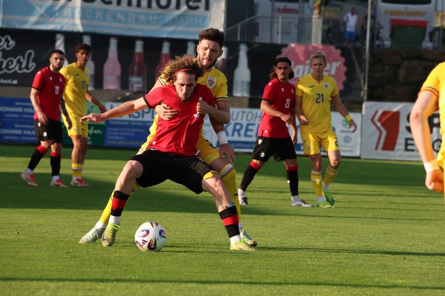 Georgia - România 0-1. Andrei Borza a decis meciul amical al naţionalei U21