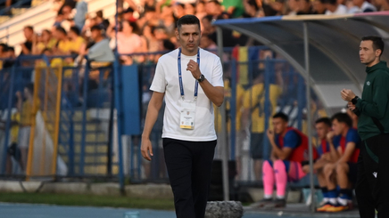 Costin Curelea nu a început cu dreptul mandatul la naţionala U21. ”Am încercat să le iau presiunea de pe umeri”