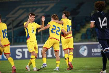 Dueluri cu Finlanda şi Spania pentru naţionala de tineret. Lotul convocat de selecţionerul Costin Curelea