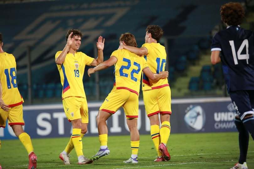 Dueluri cu Finlanda şi Spania pentru naţionala de tineret. Lotul convocat de selecţionerul Costin Curelea