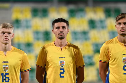 Accidentat în meciul cu Finlanda, Andrei Dorobanţu a părăsit cantonamentul naţionalei de tineret